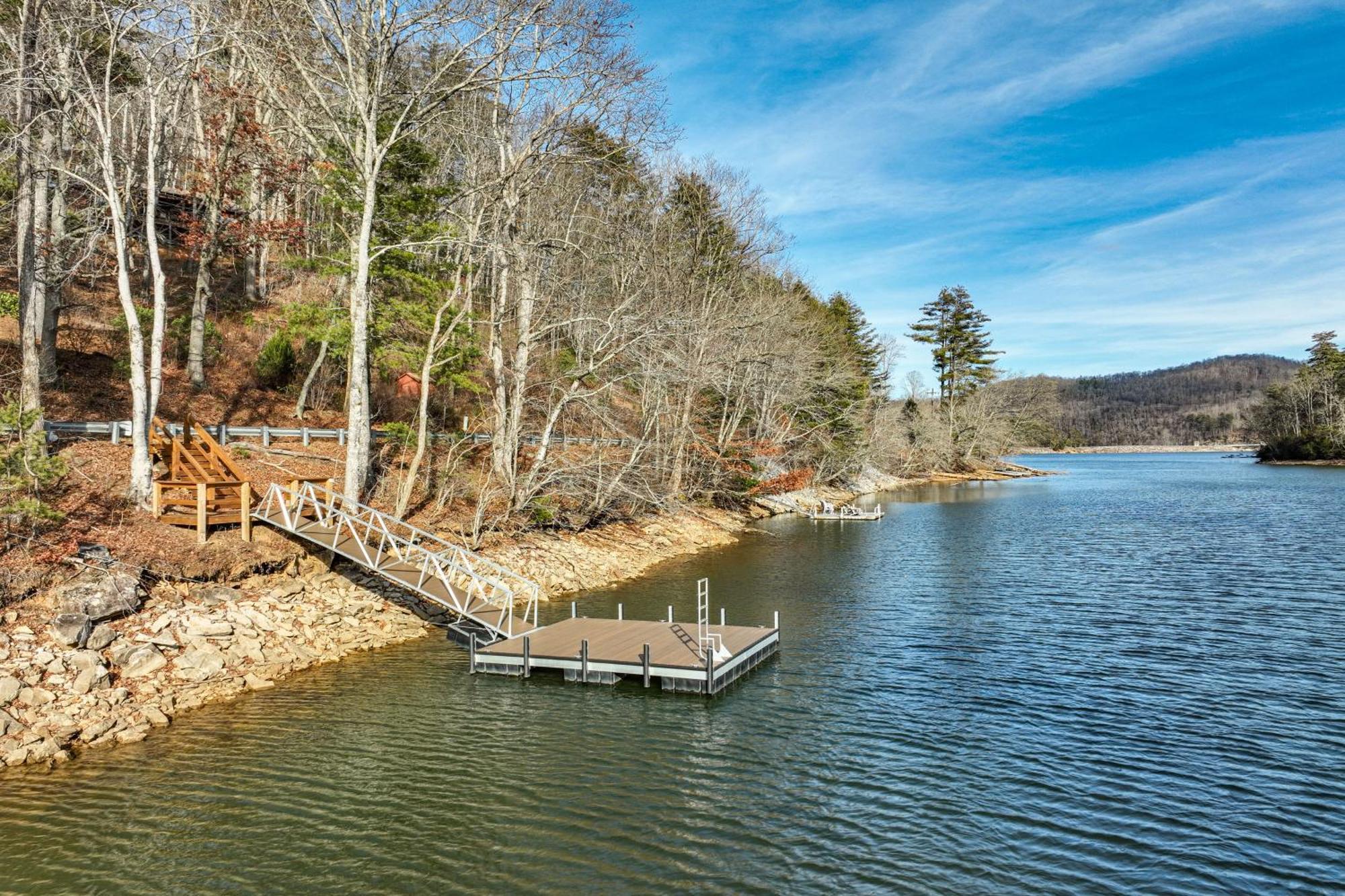 Lakeside Cashiers Cabin With Private Boat Dock! Cullowhee Exterior foto